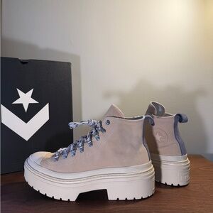 Converse Chuck Taylor All Stars Lugged Heel Waterproof Platform – Size 9